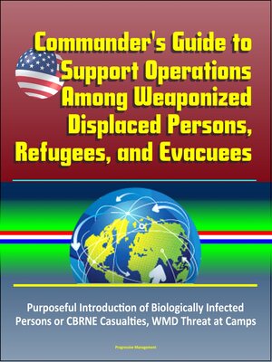 cover image of Commander's Guide to Support Operations Among Weaponized Displaced Persons, Refugees, and Evacuees, Purposeful Introduction of Biologically Infected Persons or CBRNE Casualties, WMD Threat at Camps